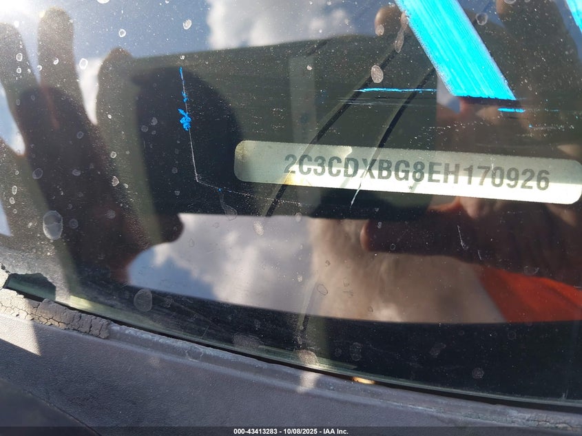 2014 Dodge Charger Se VIN: 2C3CDXBG8EH170926 Lot: 43413283