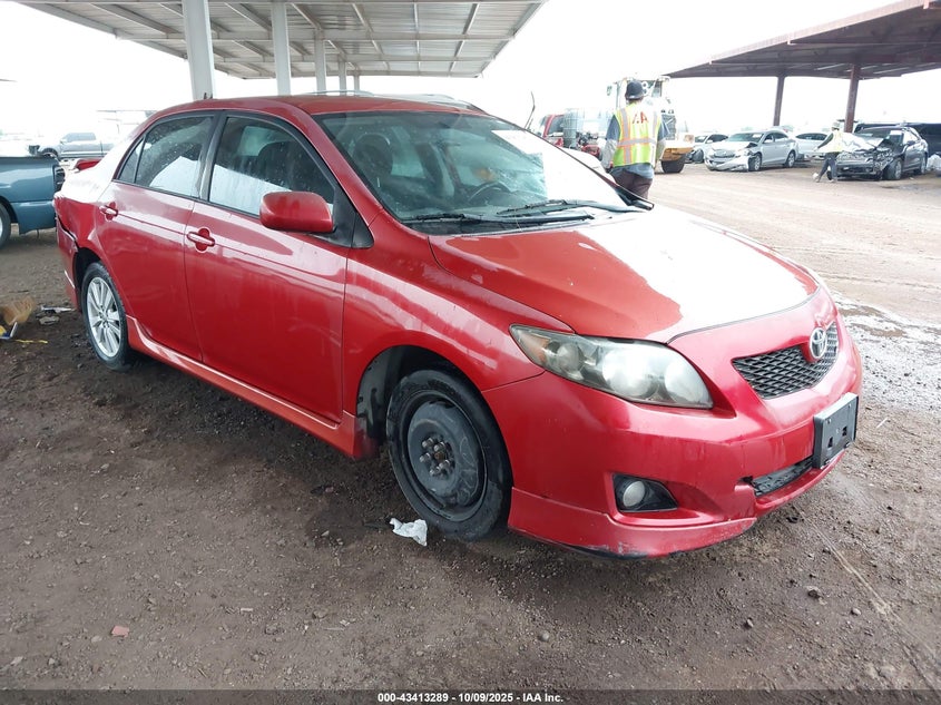 1NXBU40EX9Z070767 2009 Toyota Corolla S auction photo 1