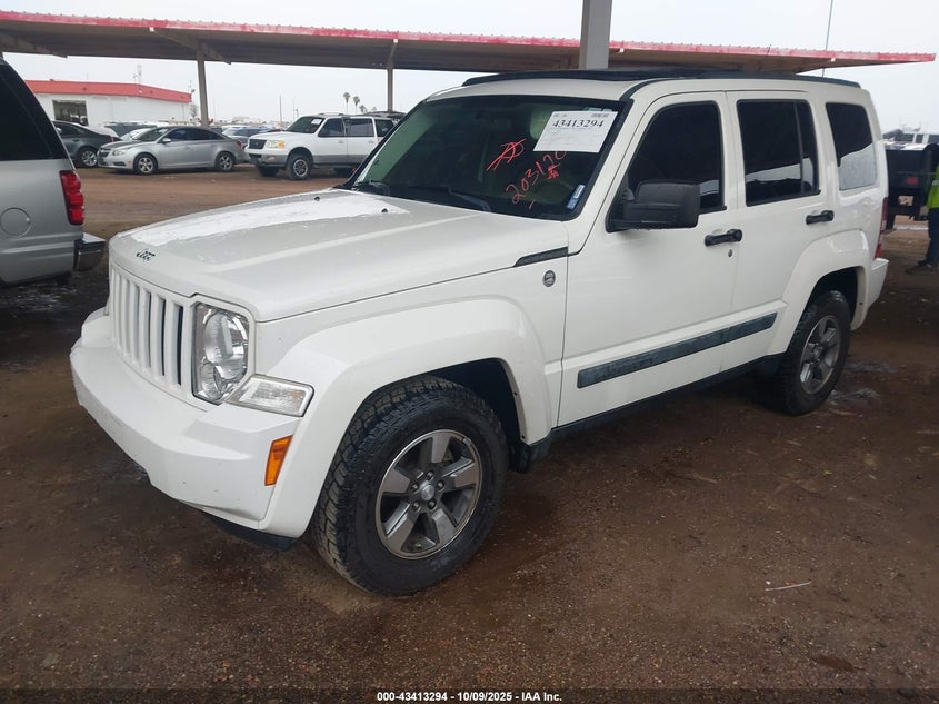 1J8GN28K08W203120 2008 JEEP LIBERTY (NORTH AMERICA) photo no. 2