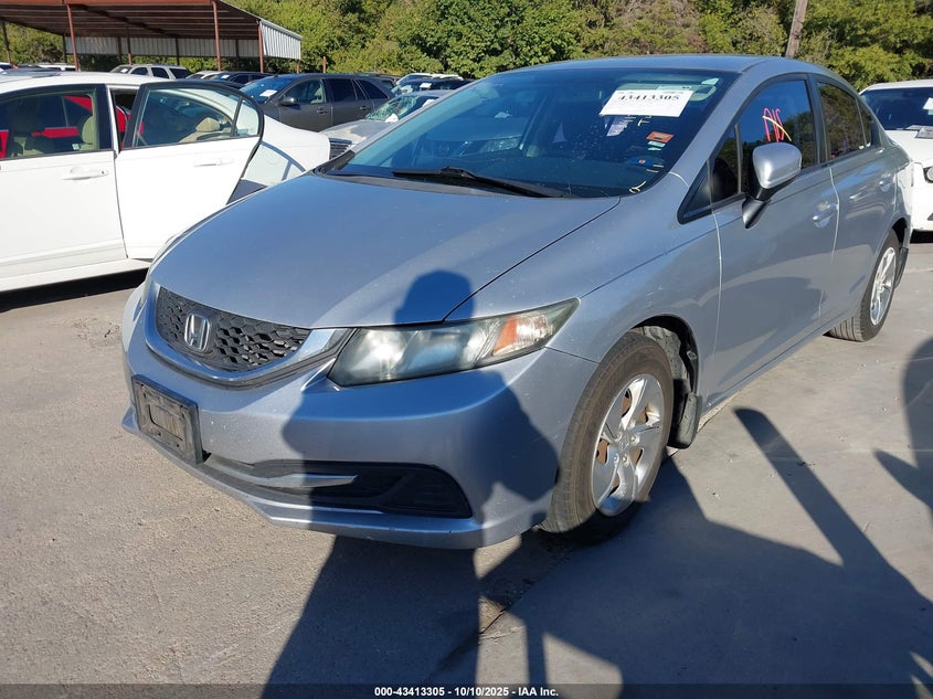 Vin: 2hgfb2f58eh515416, lot: 43908123, honda civic lx 20142