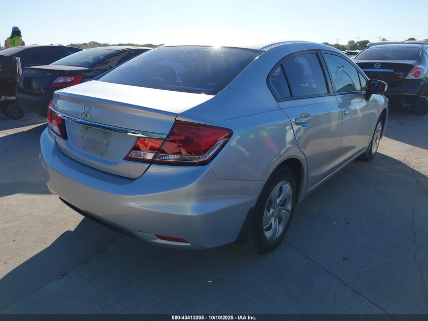 Vin: 2hgfb2f58eh515416, lot: 43908123, honda civic lx 20144