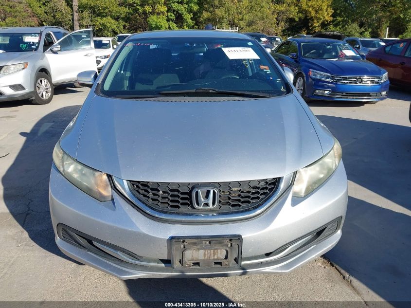 2014 Honda Civic Lx VIN: 2HGFB2F58EH515416 Lot: 43413305