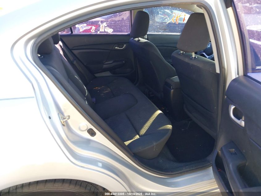 2014 Honda Civic Lx VIN: 2HGFB2F58EH515416 Lot: 43413305