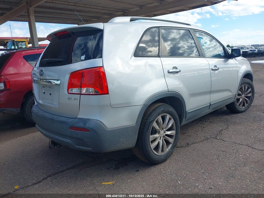 Vin: 5xyku4a27bg032428, lot: 43908129, kia sorento ex v6 20114