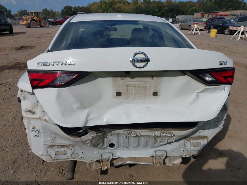 2023 Nissan Sentra Sv Xtronic Cvt VIN: 3N1AB8CV3PY223382 Lot: 43413332