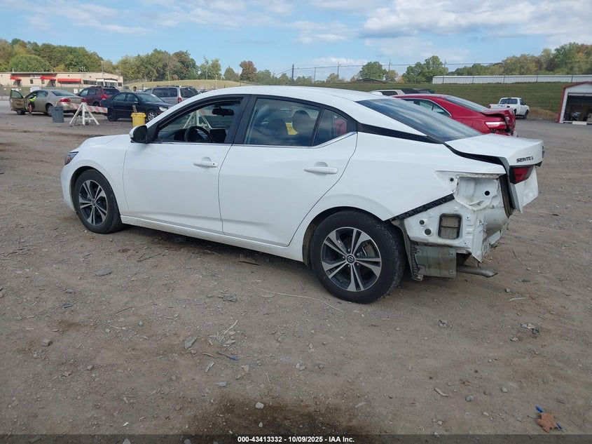 VIN 3N1AB8CV3PY223382 2023 NISSAN SENTRA SV XTRONIC CVT