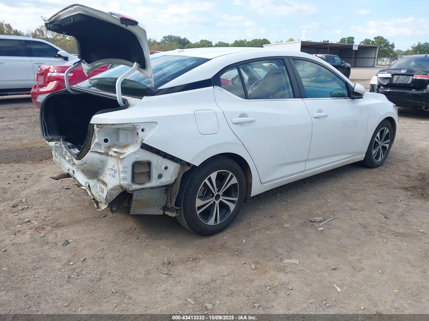 VIN 3N1AB8CV3PY223382 2023 NISSAN SENTRA SV XTRONIC CVT