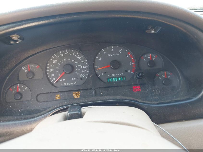 1999 Ford Mustang Gt VIN: 1FAFP45X4XF170295 Lot: 43413355