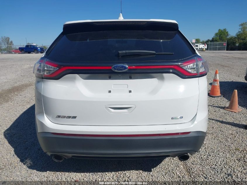 2016 Ford Edge Se VIN: 2FMPK4G90GBC31599 Lot: 43413375