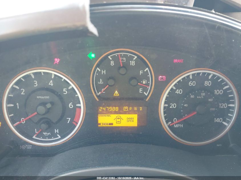 2008 Nissan Titan Se VIN: 1N6BA06A08N314930 Lot: 43413392