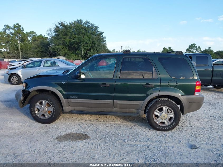 2001 Ford Escape Xlt VIN: 1FMYU04141KB99419 Lot: 43413416