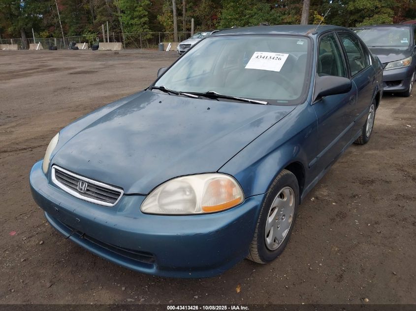 1997 Honda Civic Lx VIN: 2HGEJ6673VH563106 Lot: 43413426