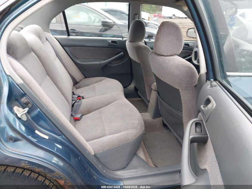 1997 Honda Civic Lx VIN: 2HGEJ6673VH563106 Lot: 43413426