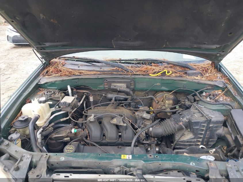 2001 Mazda Tribute Es V6/Lx V6 VIN: 4F2YU09131KM60732 Lot: 43413481