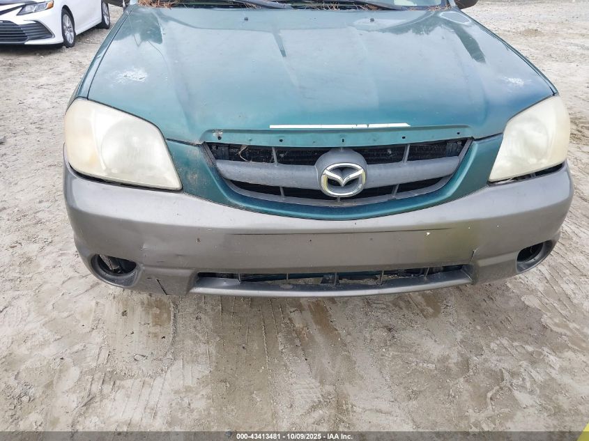 2001 Mazda Tribute Es V6/Lx V6 VIN: 4F2YU09131KM60732 Lot: 43413481