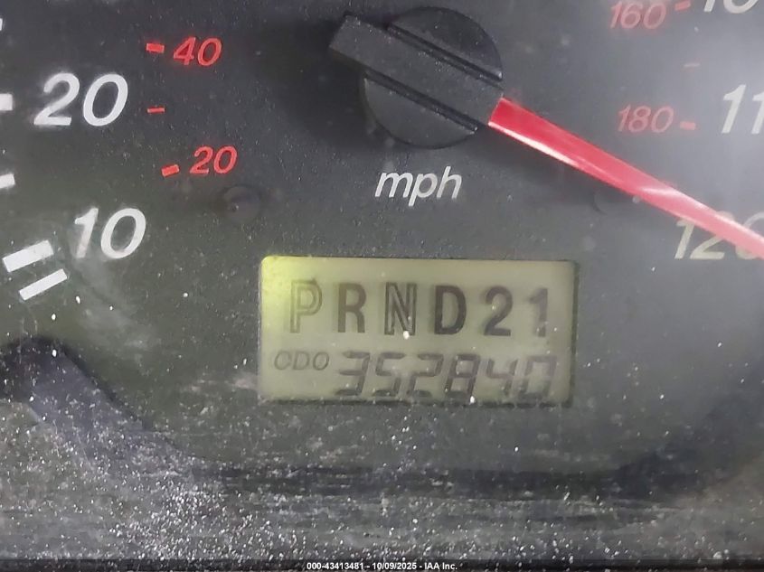 2001 Mazda Tribute Es V6/Lx V6 VIN: 4F2YU09131KM60732 Lot: 43413481