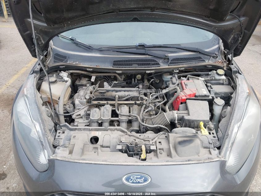 2018 Ford Fiesta Se VIN: 3FADP4BJ1JM109727 Lot: 43413496