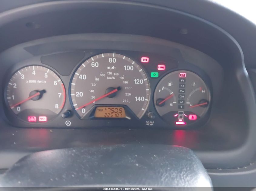 2001 Honda Accord 2.3 Ex VIN: 1HGCG32531A011588 Lot: 43413501