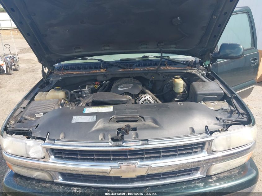 2001 Chevrolet Suburban Lt VIN: 3GNEC16T41G161055 Lot: 43413509