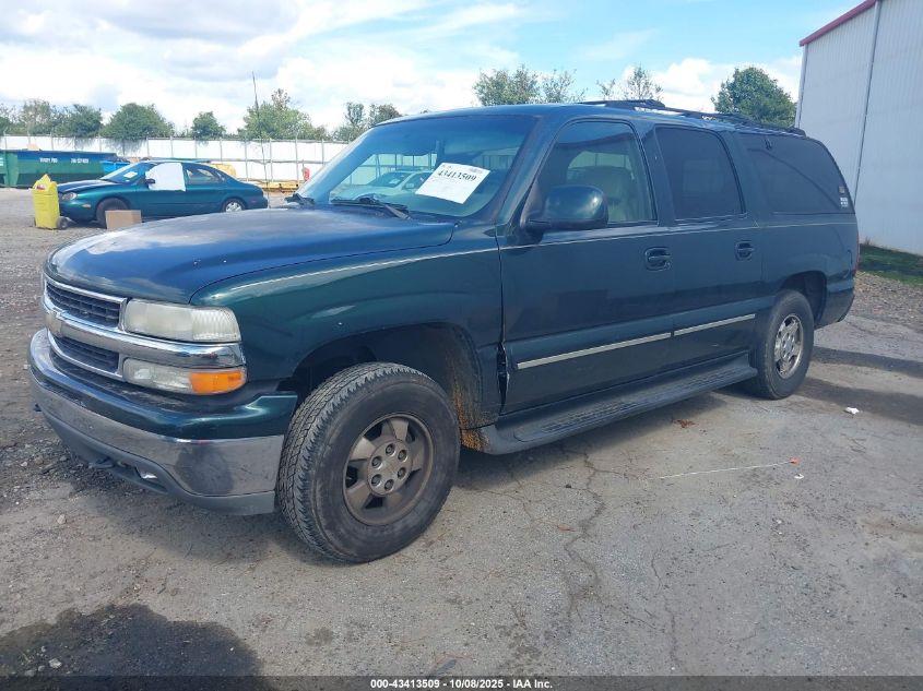 2001 Chevrolet Suburban Lt VIN: 3GNEC16T41G161055 Lot: 43413509