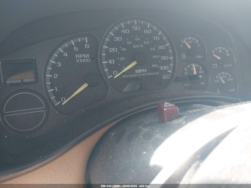 2001 Chevrolet Suburban Lt VIN: 3GNEC16T41G161055 Lot: 43413509