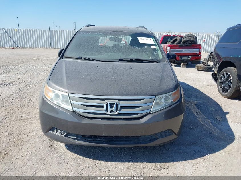 2013 Honda Odyssey Ex-L VIN: 5FNRL5H66DB069061 Lot: 43413514