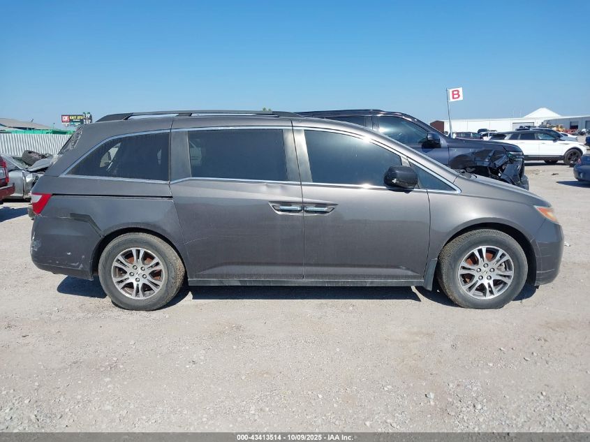 2013 Honda Odyssey Ex-L VIN: 5FNRL5H66DB069061 Lot: 43413514
