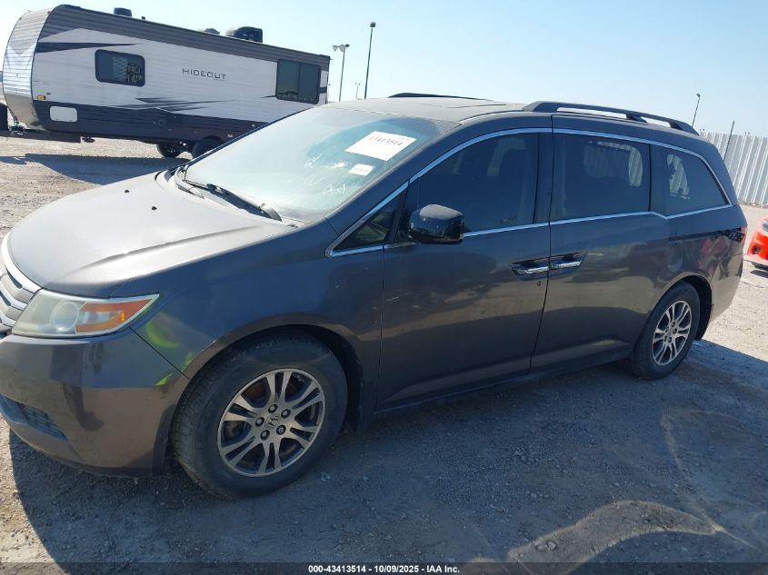 2013 Honda Odyssey Ex-L VIN: 5FNRL5H66DB069061 Lot: 43413514