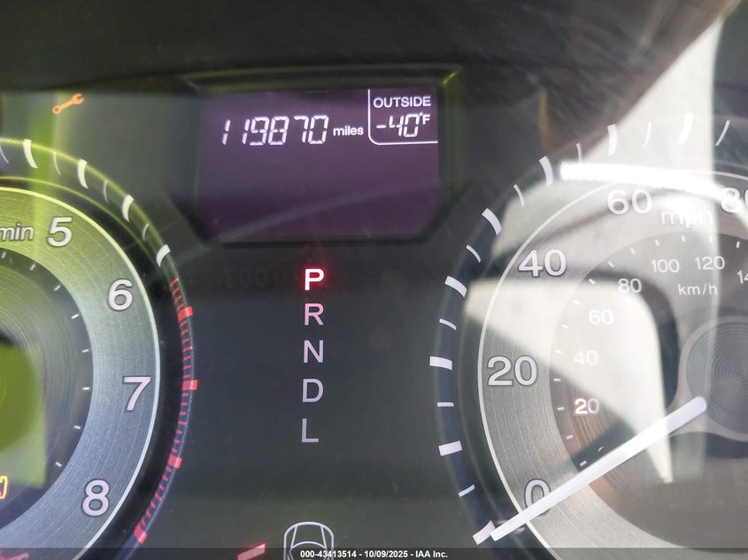 2013 Honda Odyssey Ex-L VIN: 5FNRL5H66DB069061 Lot: 43413514