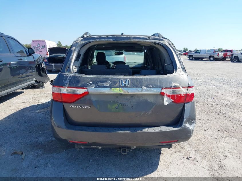 2013 Honda Odyssey Ex-L VIN: 5FNRL5H66DB069061 Lot: 43413514