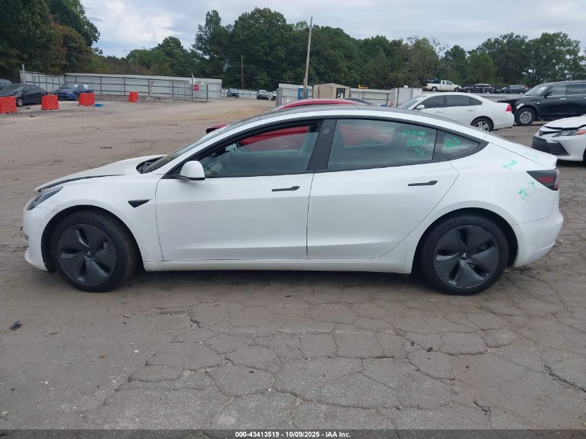 2020 Tesla Model 3 Long Range Dual Motor All-Wheel Drive VIN: 5YJ3E1EB6LF790599 Lot: 43413519
