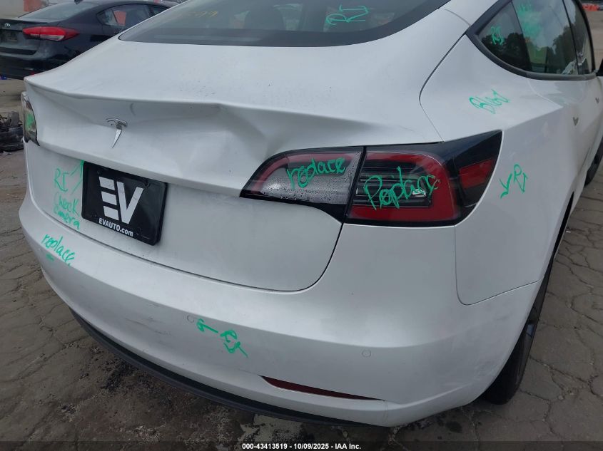 2020 Tesla Model 3 Long Range Dual Motor All-Wheel Drive VIN: 5YJ3E1EB6LF790599 Lot: 43413519