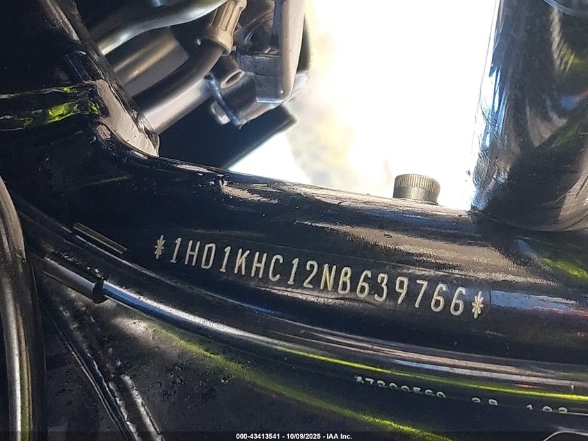 2022 Harley-Davidson Fltrx VIN: 1HD1KHC12NB639766 Lot: 43413541