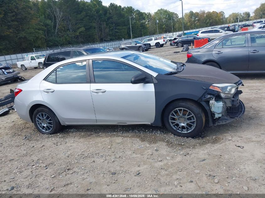 2015 Toyota Corolla L VIN: 2T1BURHE6FC459405 Lot: 43413546