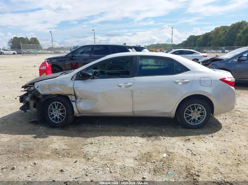 2015 Toyota Corolla L VIN: 2T1BURHE6FC459405 Lot: 43413546