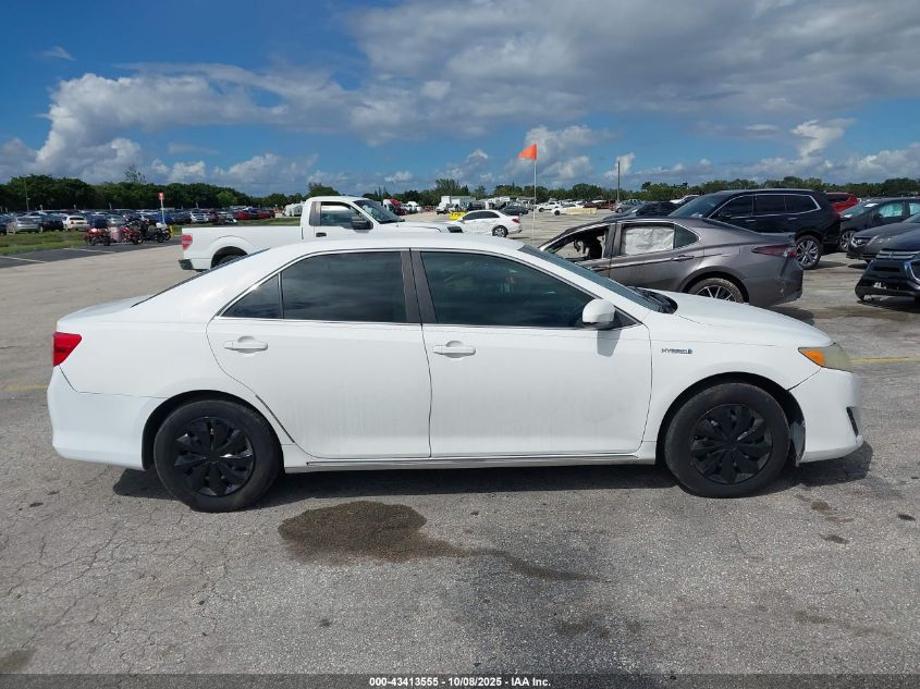 2012 Toyota Camry Hybrid Le VIN: 4T1BD1FK3CU017363 Lot: 43413555