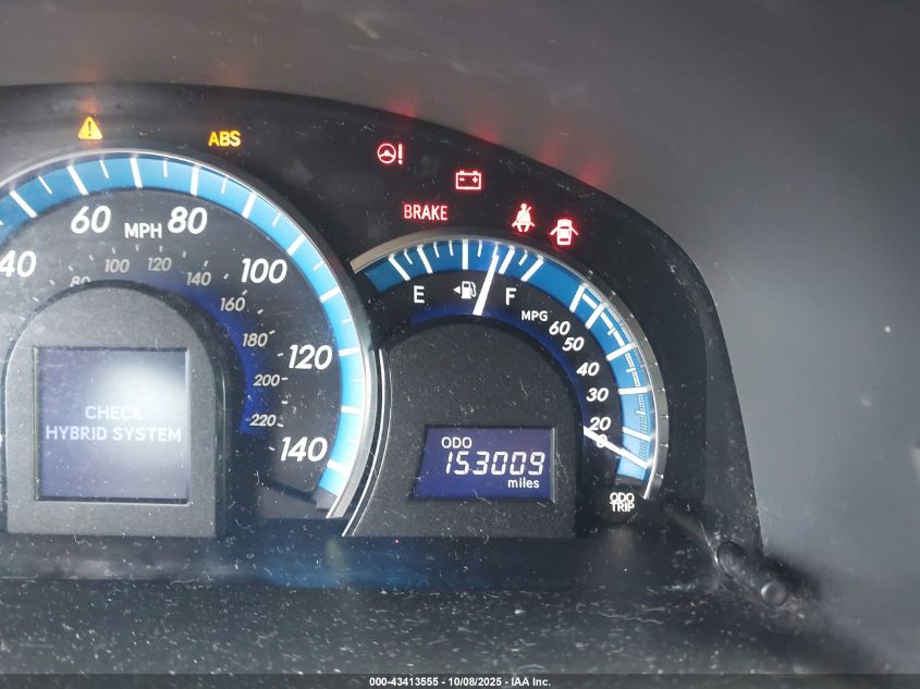 2012 Toyota Camry Hybrid Le VIN: 4T1BD1FK3CU017363 Lot: 43413555