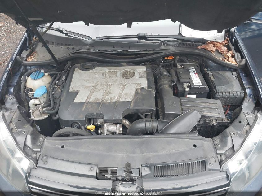 2014 Volkswagen Jetta Sportwagen 2.0L Tdi VIN: 3VWPL7AJ7EM619833 Lot: 43413578