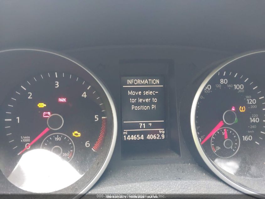 2014 Volkswagen Jetta Sportwagen 2.0L Tdi VIN: 3VWPL7AJ7EM619833 Lot: 43413578