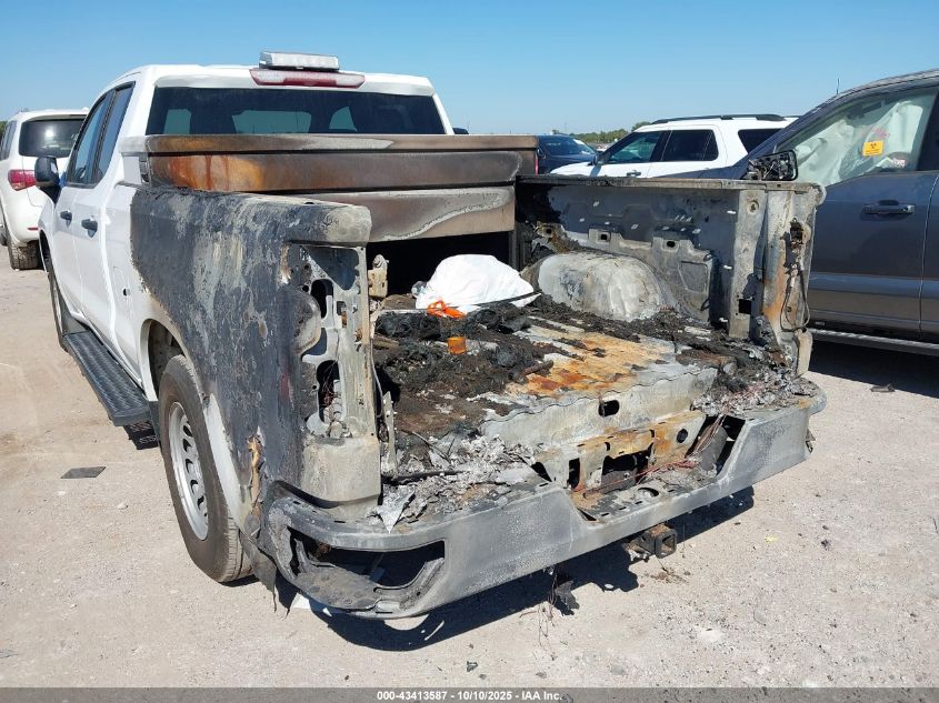 2024 Chevrolet Silverado 1500 2Wd Standard Bed Wt VIN: 1GCRAAEK7RZ179375 Lot: 43413587