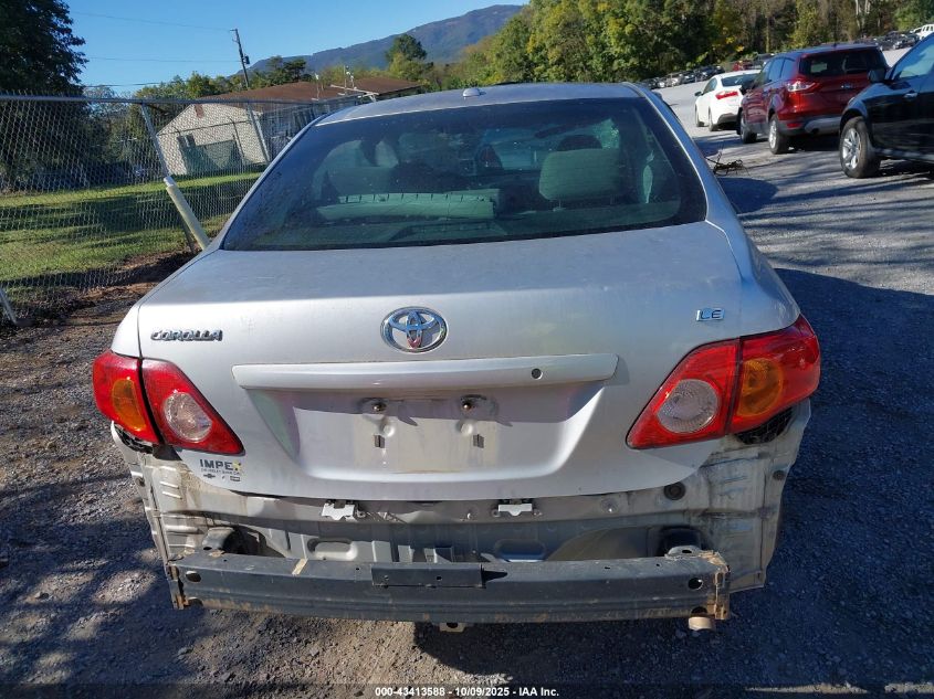 2009 Toyota Corolla Le VIN: JTDBL40E59J037457 Lot: 43413588