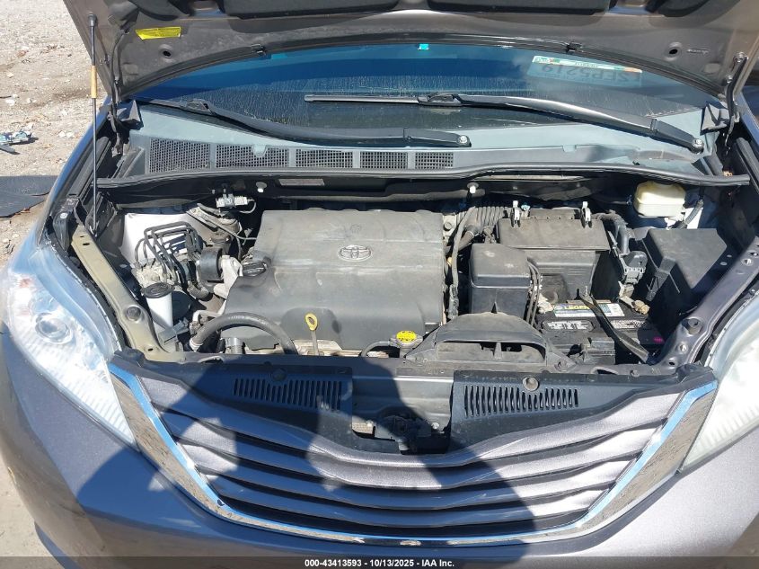 2015 Toyota Sienna Le 8 Passenger VIN: 5TDKK3DC6FS584869 Lot: 43413593
