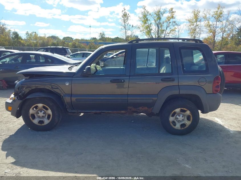 2006 Jeep Liberty Sport VIN: 1J4GL48K66W227695 Lot: 43413596