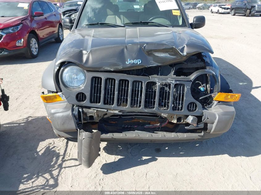 2006 Jeep Liberty Sport VIN: 1J4GL48K66W227695 Lot: 43413596