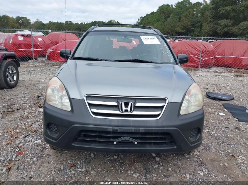 2006 Honda Cr-V Lx VIN: SHSRD68586U408652 Lot: 43413604