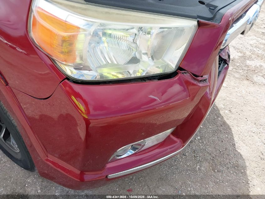 2012 Toyota 4Runner Limited/Sr5/Trail VIN: JTEBU5JR5C5085671 Lot: 43413608