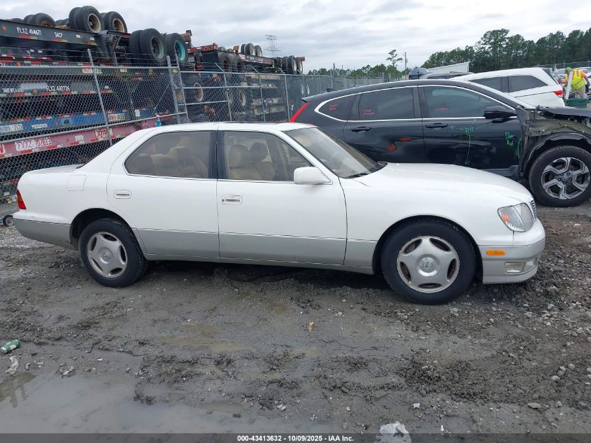 1998 Lexus Ls 400 VIN: JT8BH28F6W0105977 Lot: 43413632