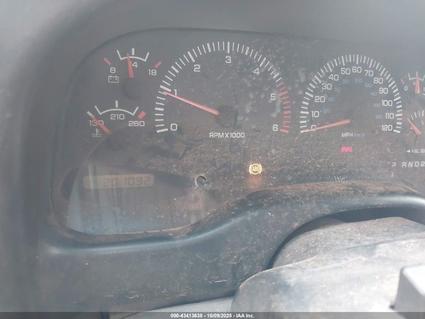 1998 Dodge Dakota Slt/Sport VIN: 1B7GG22Y1WS505776 Lot: 43413638