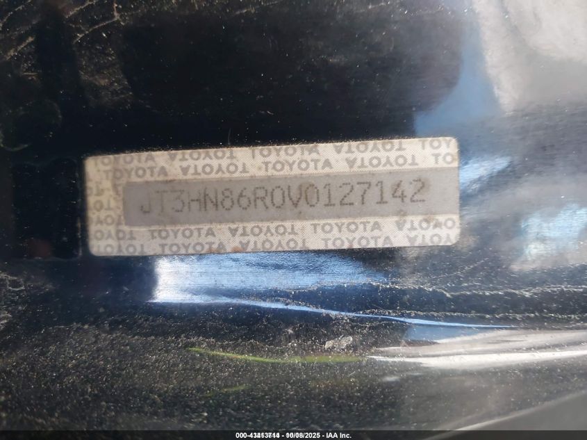 1997 Toyota 4Runner Sr5 V6 VIN: JT3HN86R0V0127142 Lot: 43413714
