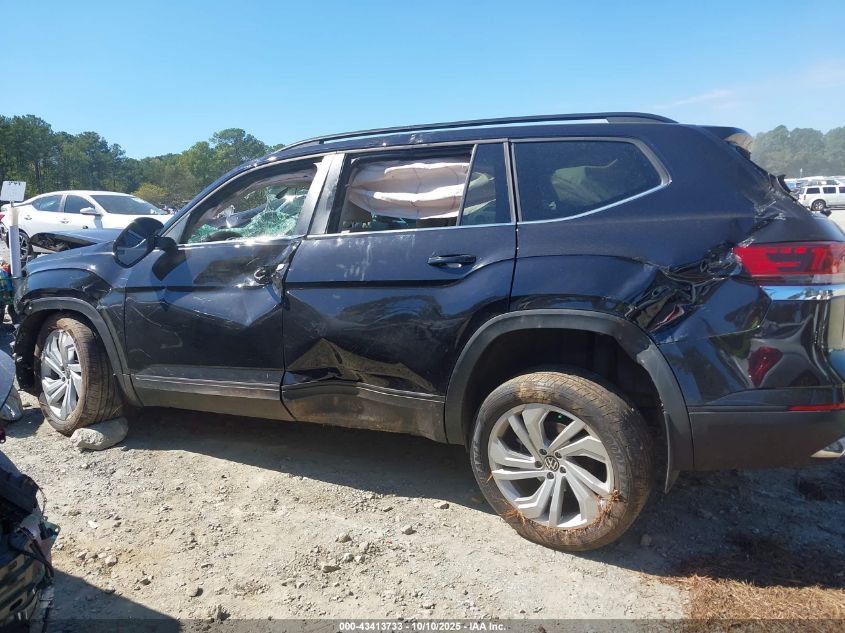 2022 VOLKSWAGEN ATLAS 3.6L V6 SE W/TECHNOLOGY 1V2HR2CA4NC540061